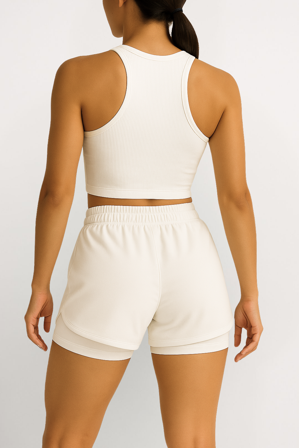 Shorts Feminino PulseRun Branco